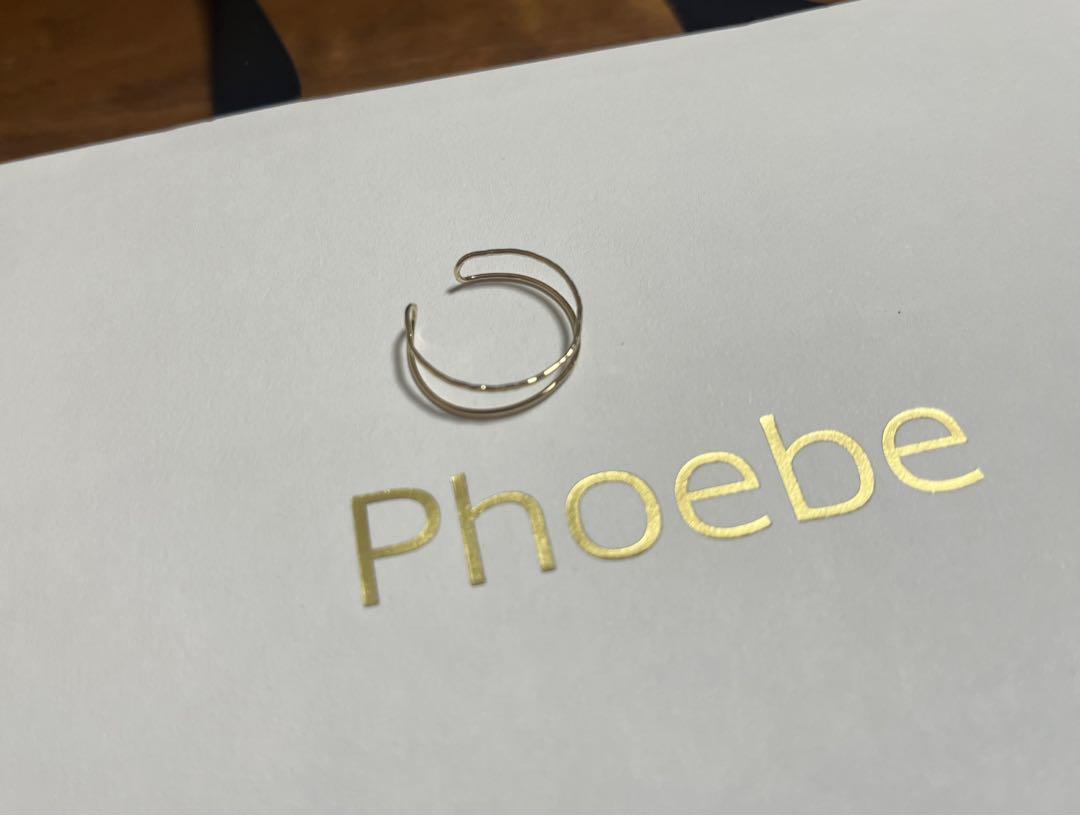 Phoebe フィービー　ダブルラインリング&イヤーカフ