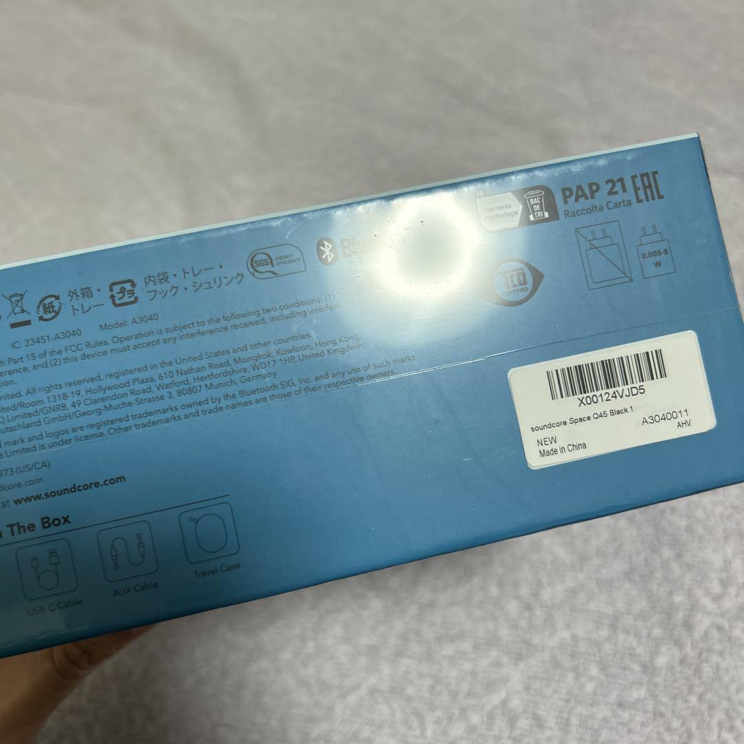 【訳あり特別価格】anker space q45 ワイヤレスヘッドホン