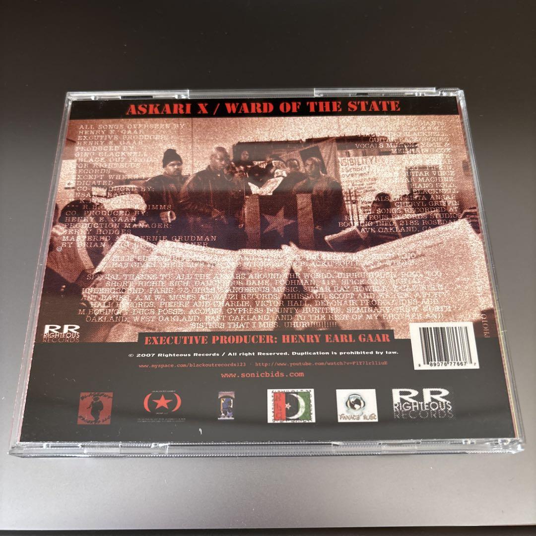 洋楽 ASKARI X WARD OF THE STATE