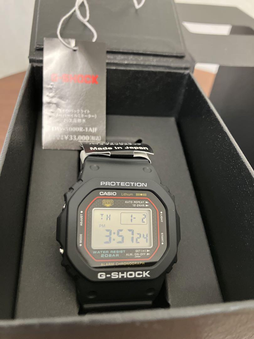 DW-5000R-1AJF G-SHOCK 復刻