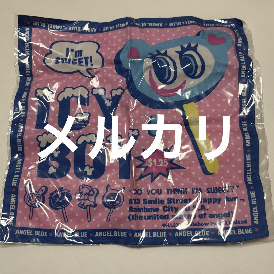 エンジェルブルー バンダナ レインボーパーク限定 平成レトロ
