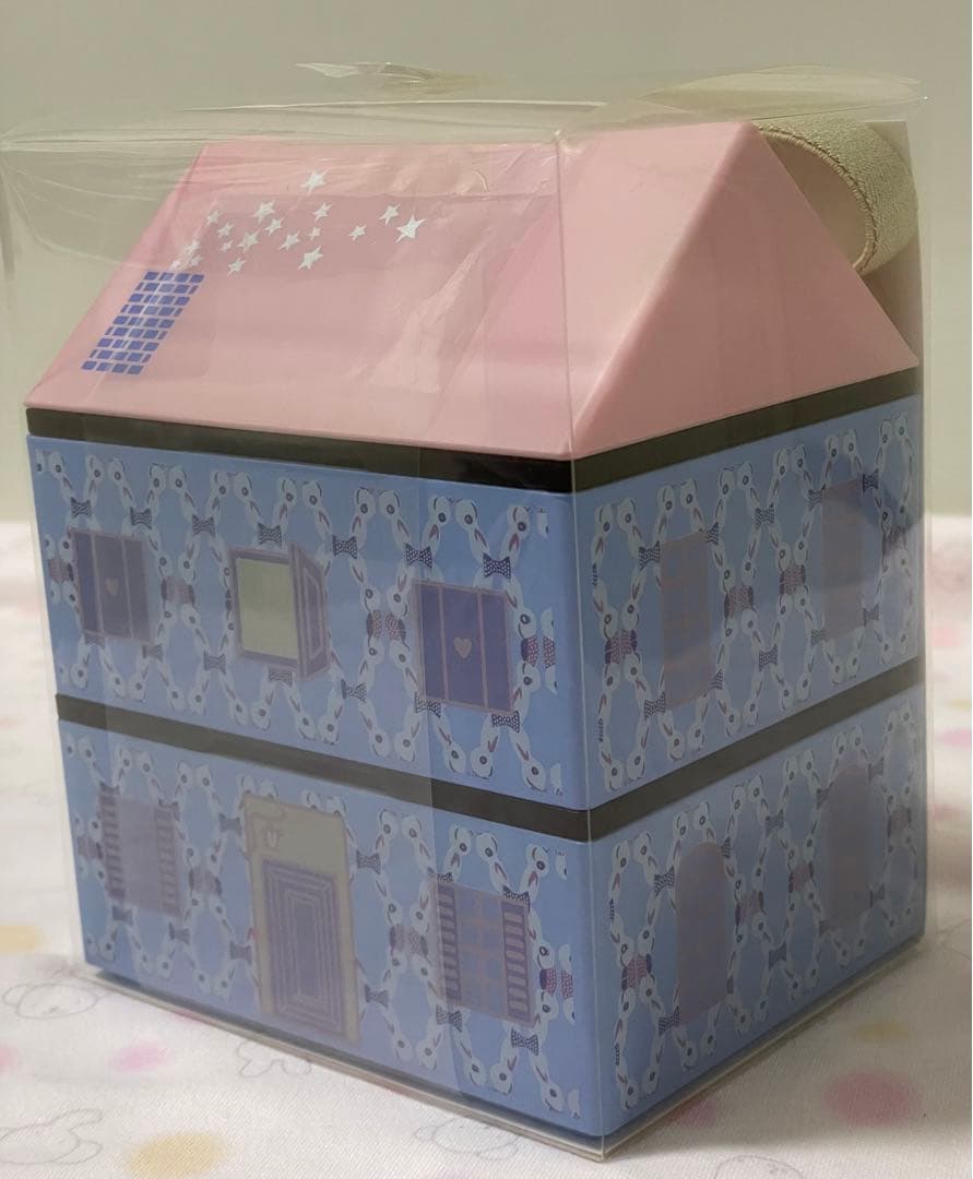 fafa - 新品未開封 ★⭐︎おうち型昼食会ボックス席 2段お弁当箱