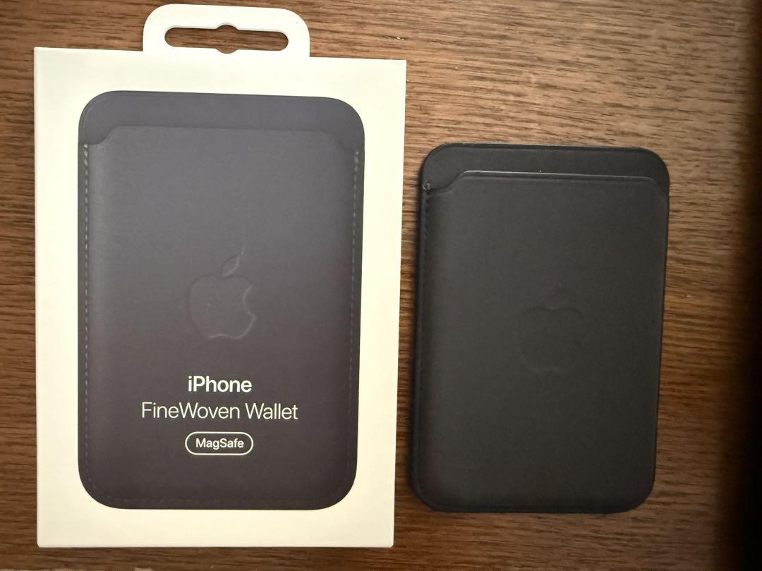 Apple FineWoven Wallet ブラック