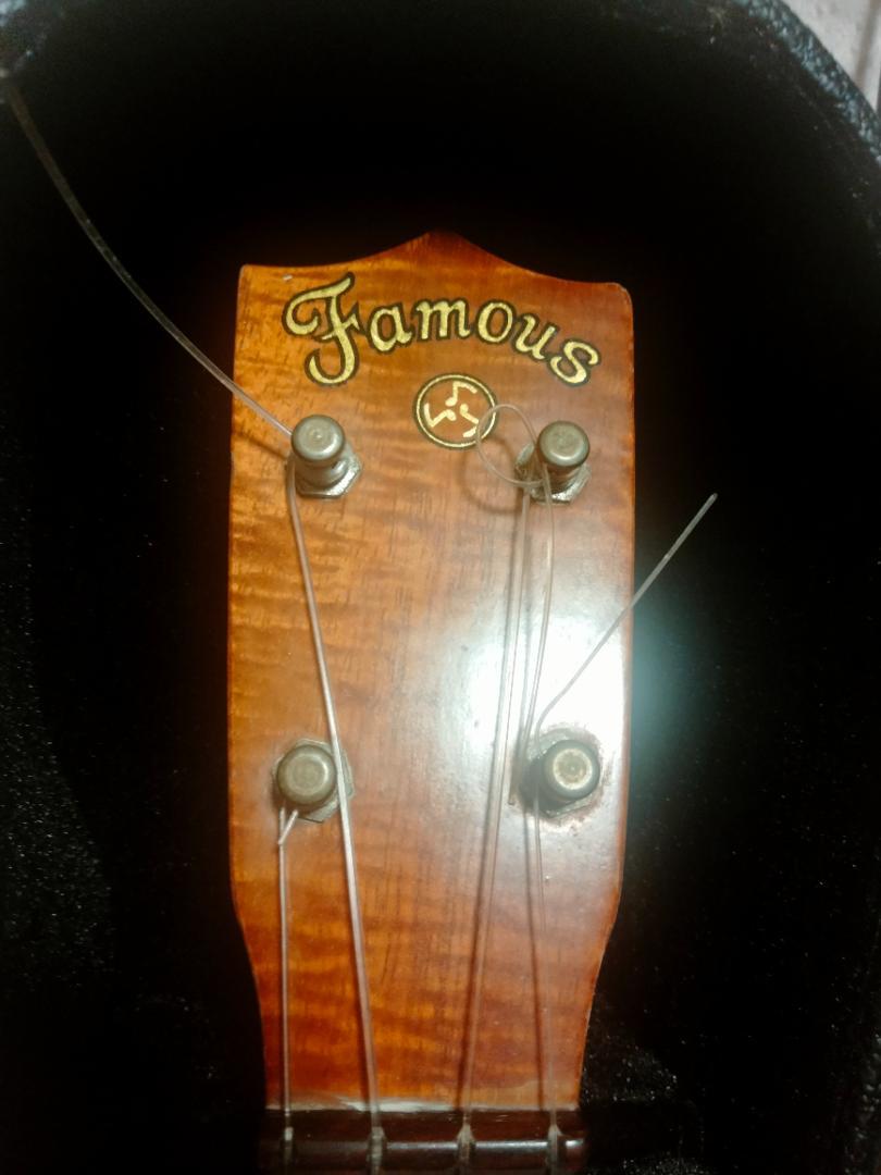 中古】Famous FU-180P ソプラノ パイナップルウクレレ - 神奈川