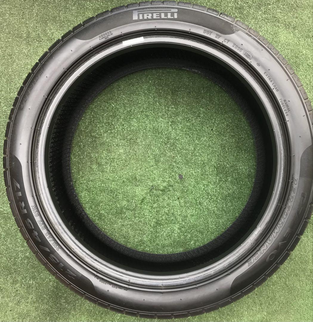 215/45 R17、PIRELLI P7 EVOラジアルタイヤ、2024年 - メルカリ