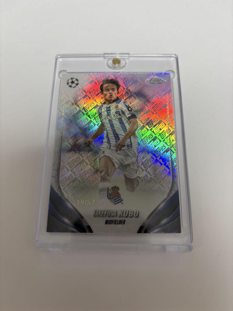 久保建英 Topps Chrome Black Gold 30枚限定 - メルカリ