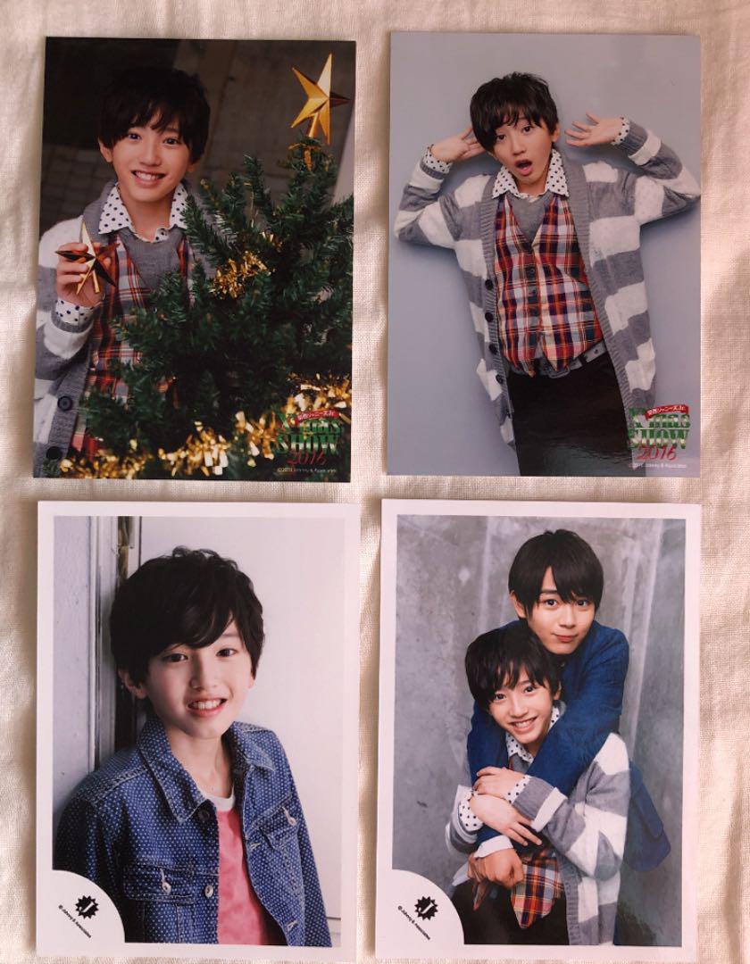 道枝駿佑　2016年生写真　4枚セット