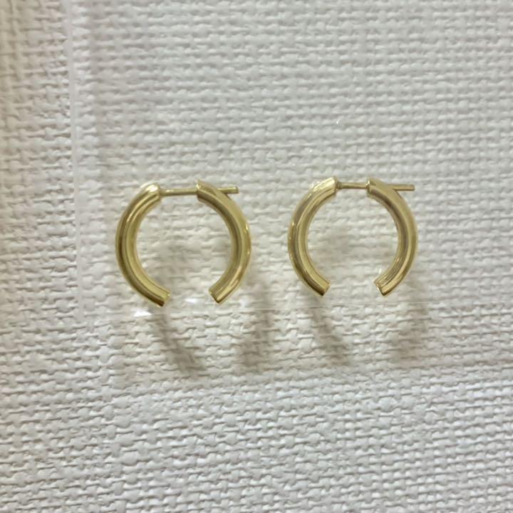 になります マリアブラック Broken 18 Pierced Earring PaO3b-m72010736303 ⓾ピアス