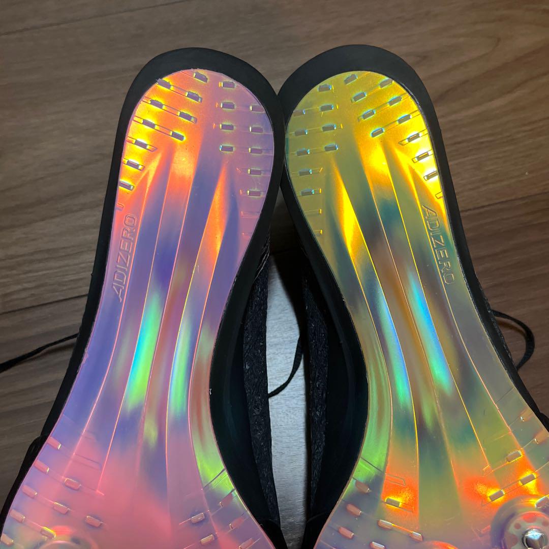 【美品】adizero prime SP3 26.5㎝ adidas 箱付き