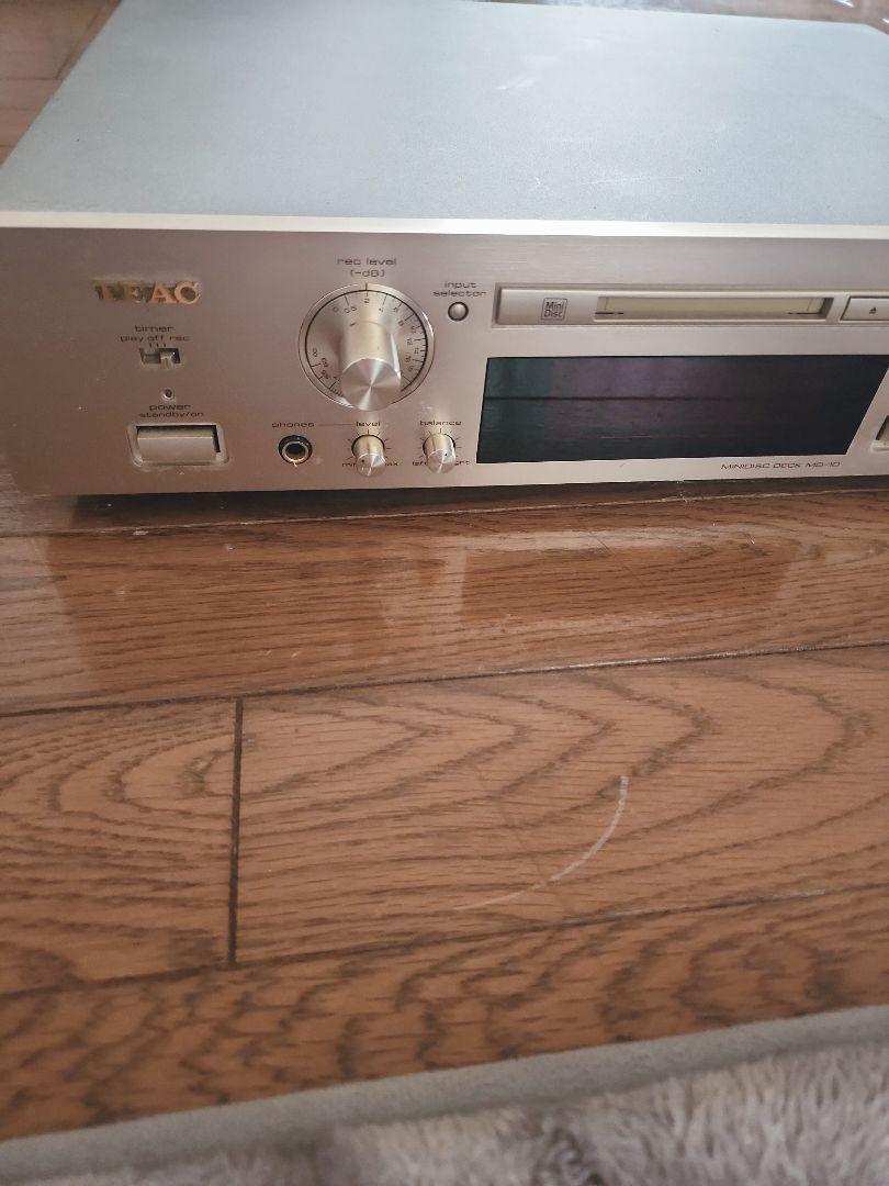 今だけ半額 TEAC MINIDISC DECK MD-10 (MDプレイヤー)