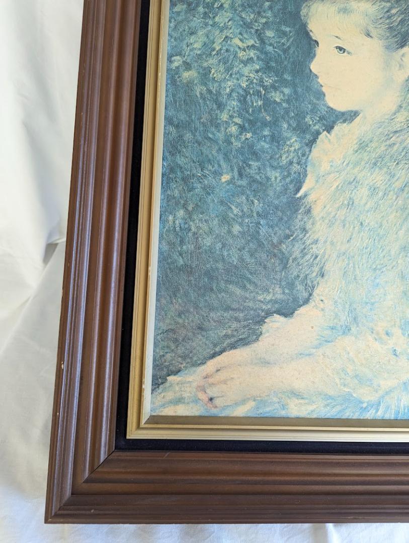 特大 ルノワール 絵画 少女 イレーヌ 肖像画 複製画
