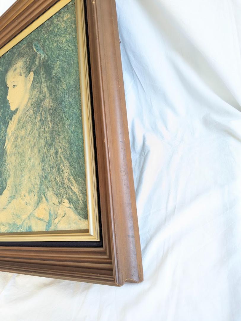 特大 ルノワール 絵画 少女 イレーヌ 肖像画 複製画