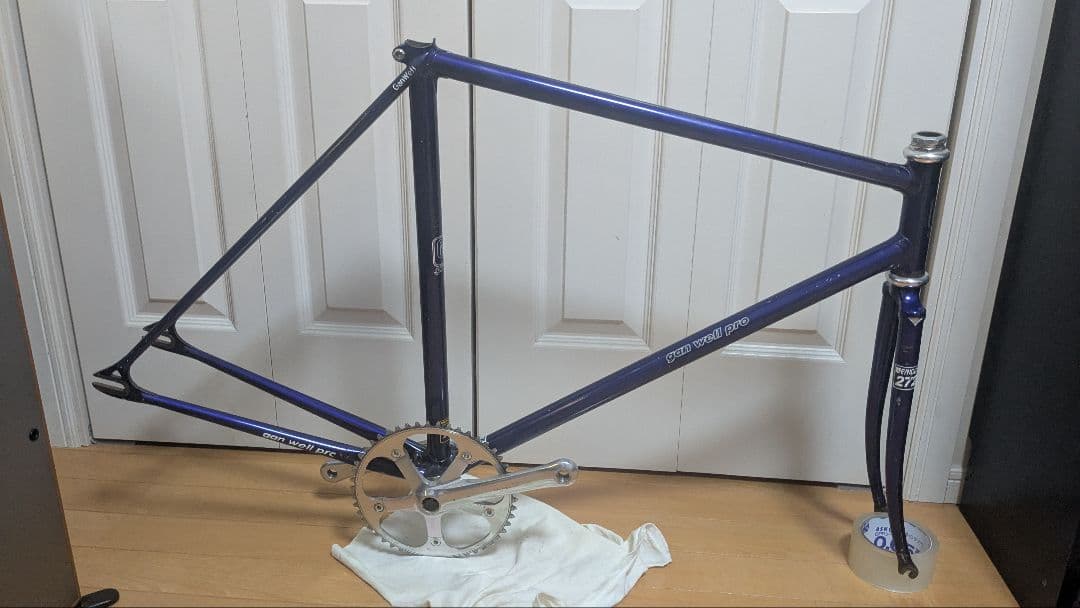 ガンウェル　ピストフレーム ganwell ピストフレーム NJS デュラクランク付き - メルカリ