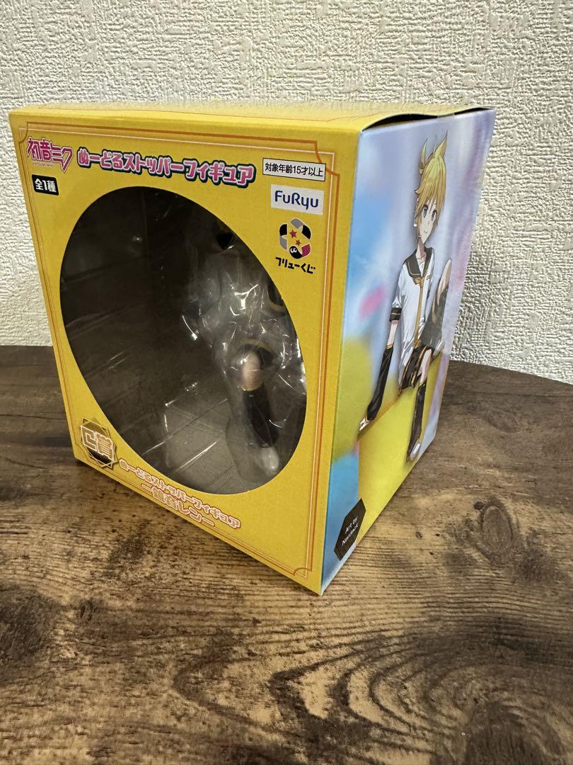 ぬーどるストッパーフィギュア 鏡音レン フリューくじ 初音ミク ぬーどるストッパーフィギュア ぬーどる