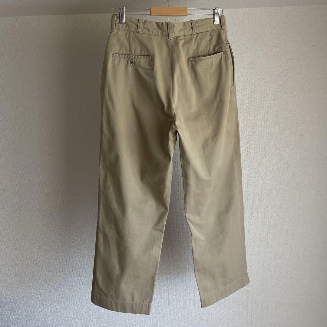特価ブランド 60's US ARMY アメリカ軍 実物 チノパン W31 - メルカリ パンツ