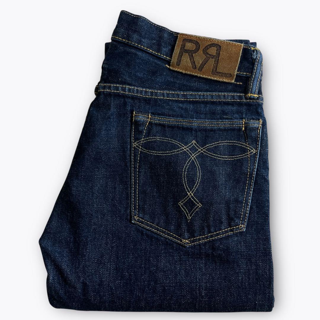 【アメリカ製】RRL SLIM BOOTCUT デニムパンツ 29×30