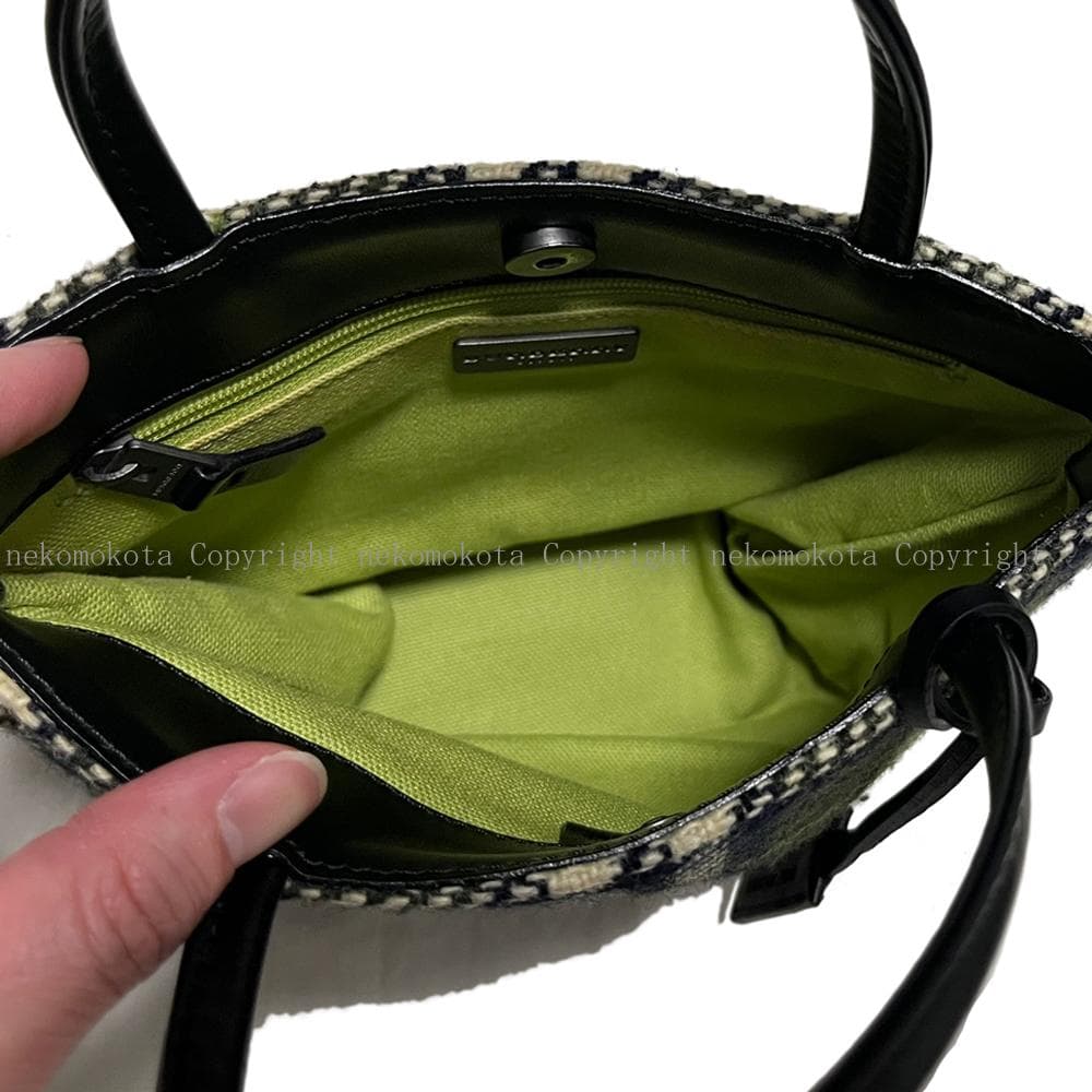 バーバリー ロンドン ノバチェック ウール ミニ ハンドバッグ BURBERRY バーバリー ロンドン ノバチェック ウール ミニ ハンドバッグ BURBERRY