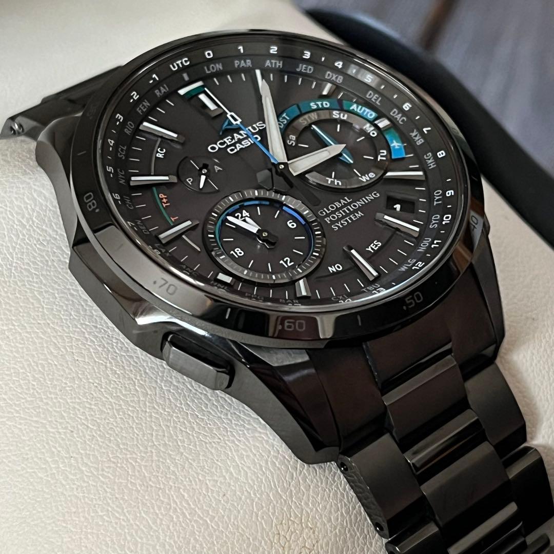 【美品】CASIO OCEANUS オシアナス OCW-G1000B-1A3JF