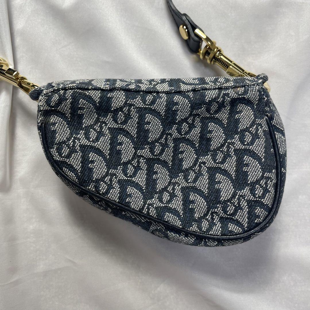 Christian Dior トロッター サドル ショルダー バッグ