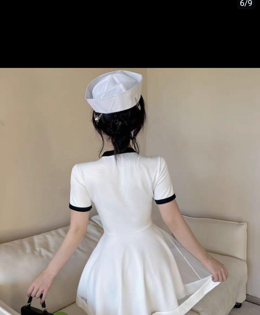 春夏向き❤️シンプルミニワンピース 女子会デートOK安い 通販