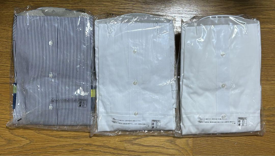 新品未使用　6L   Yシャツ長袖　サイズ6L 3枚セット　アイロン不用
