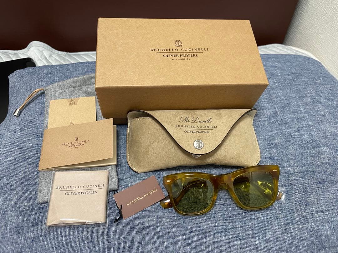 オリバーピープルズ　ブルネロクチネリ　サングラス
