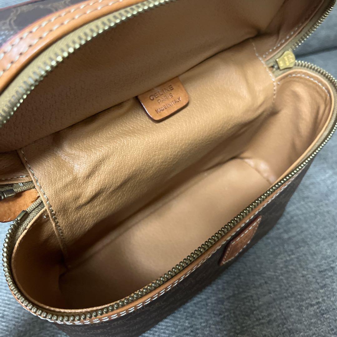 CELINE セリーヌ バニティ ポーチ マカダム バッグ