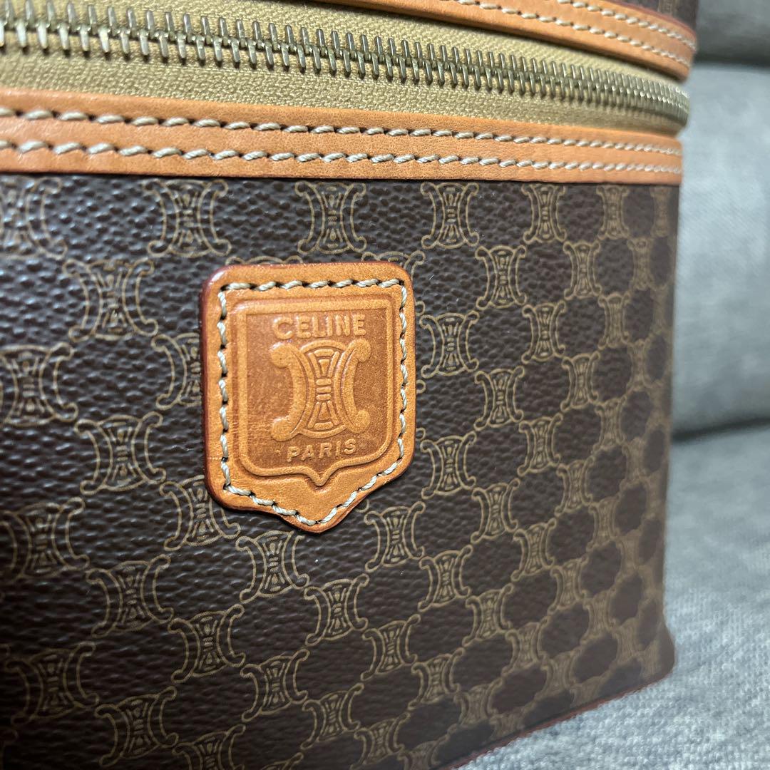 CELINE セリーヌ バニティ ポーチ マカダム バッグ