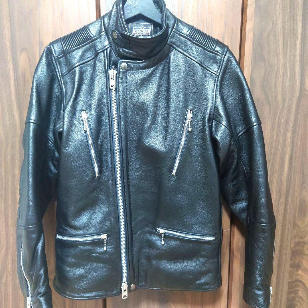 【美品】出品レア物　カドヤレザージャケット