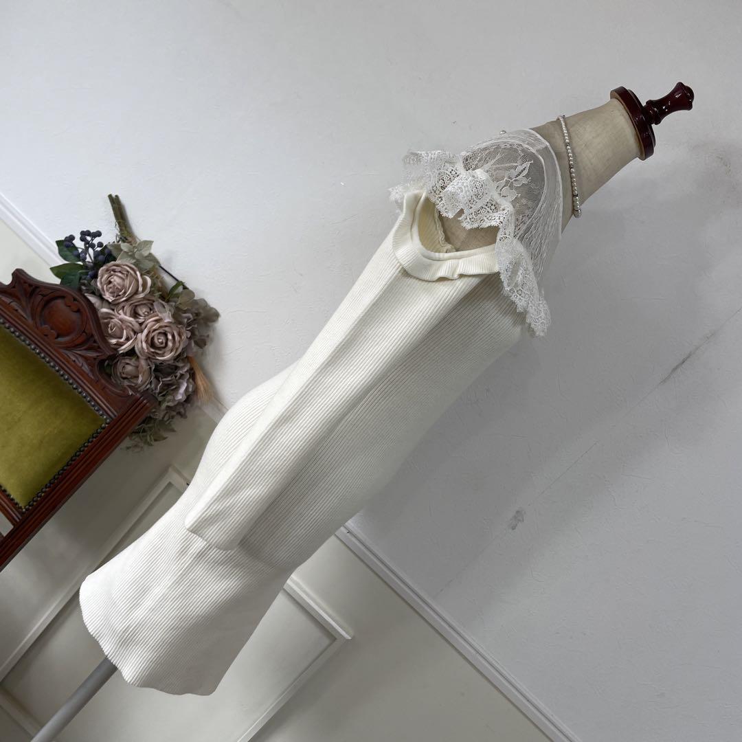 美品　emiriawiz リブニット　ワンピース