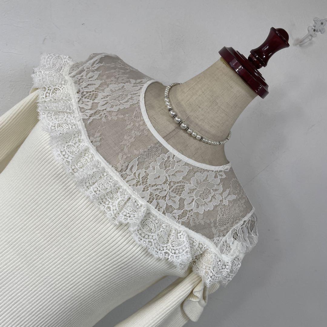 美品　emiriawiz リブニット　ワンピース