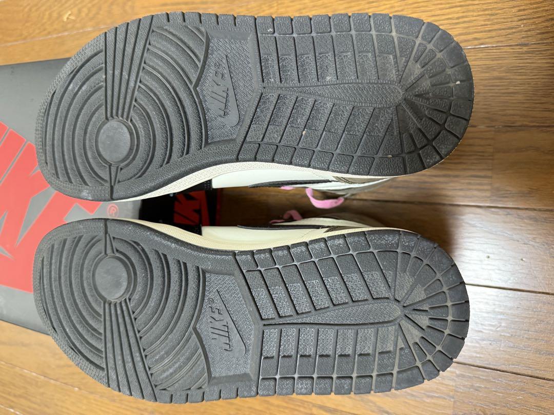 NIKEエアジョーダン1ハイ”セイル/ダークモカ　26cm
