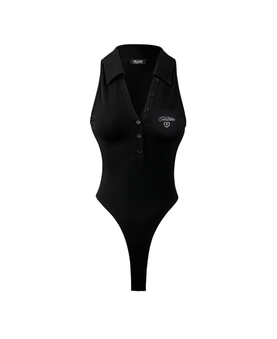 hillda Emo Collar Bodysuit