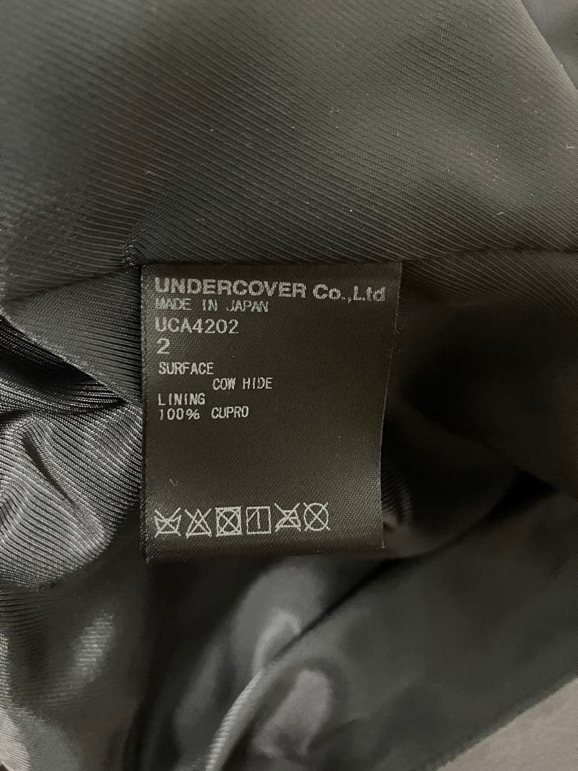 【UnderCoverism】ダブルライダース UCA4202 SIZE2
