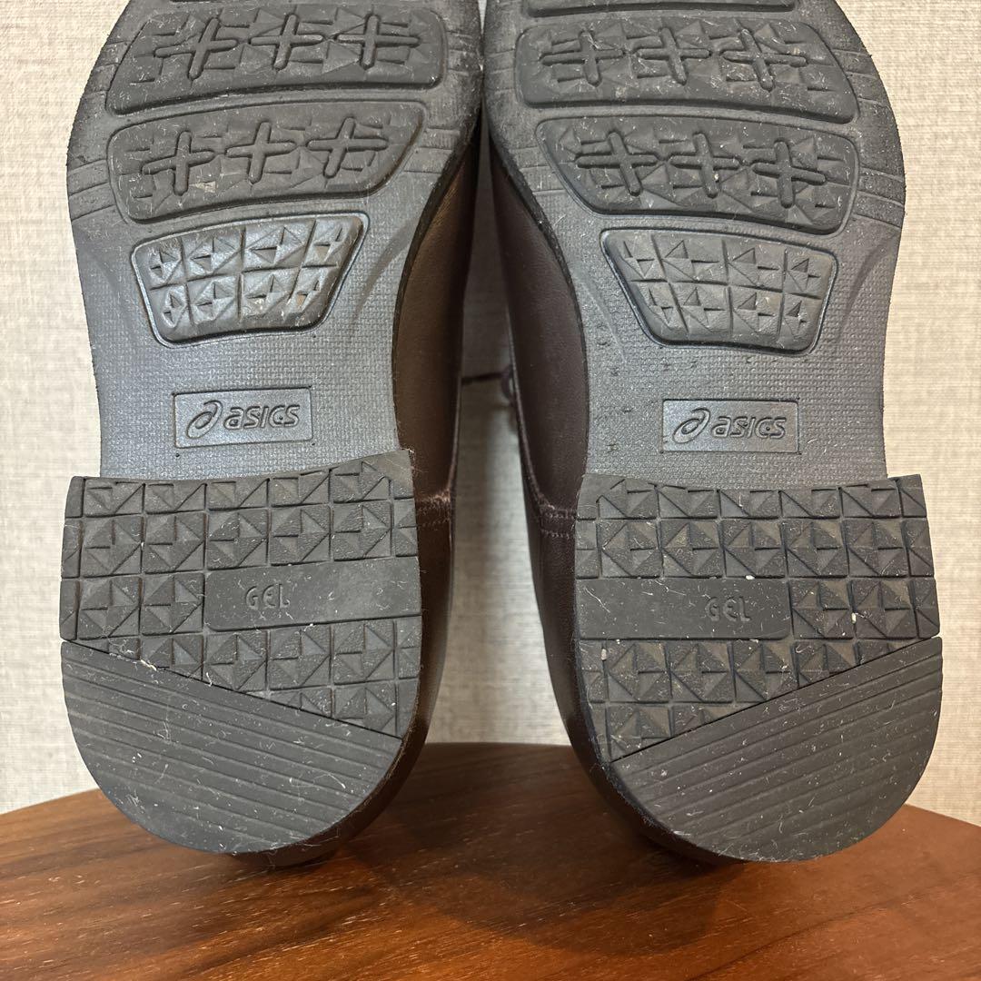 【美品】アシックス　asics ランウォーク　ブラウン　25cm EEE