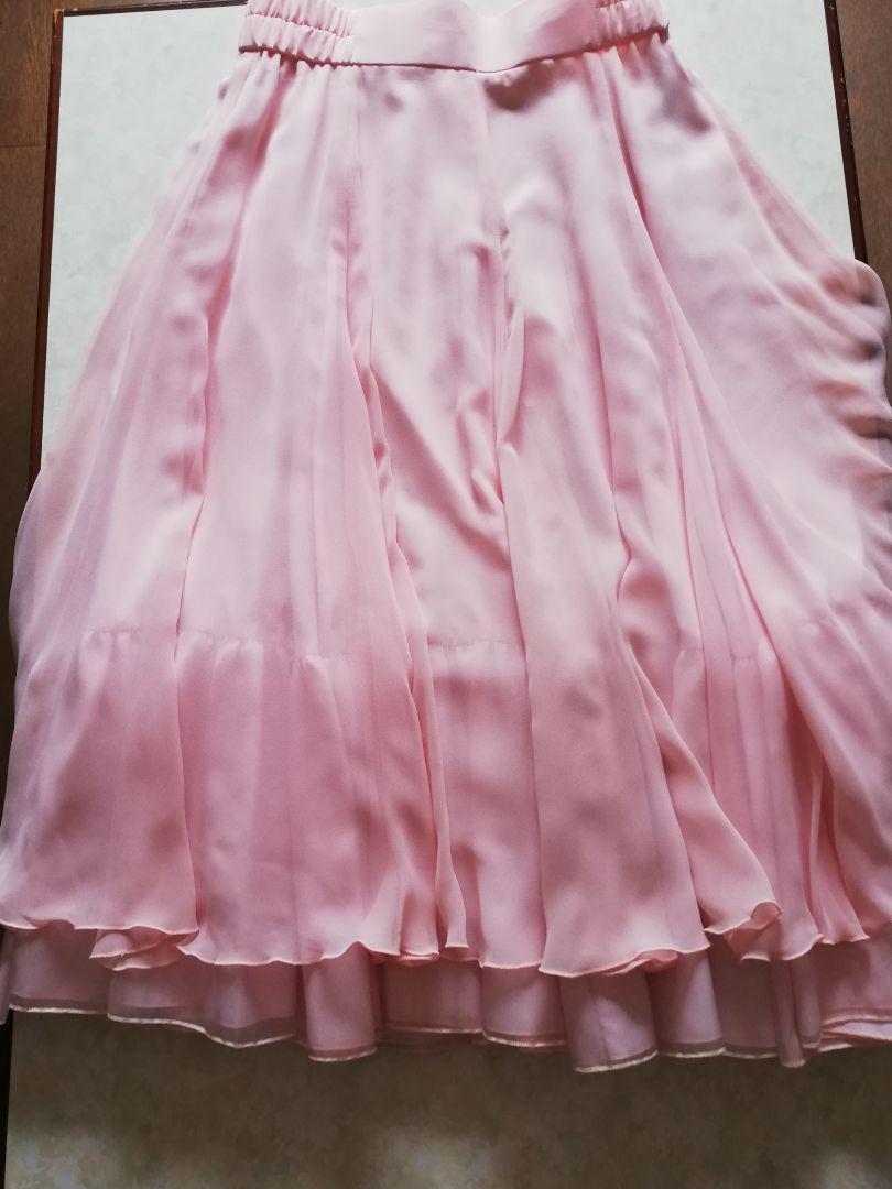 チャコット 社交ダンス ロングスカート 新品 L
