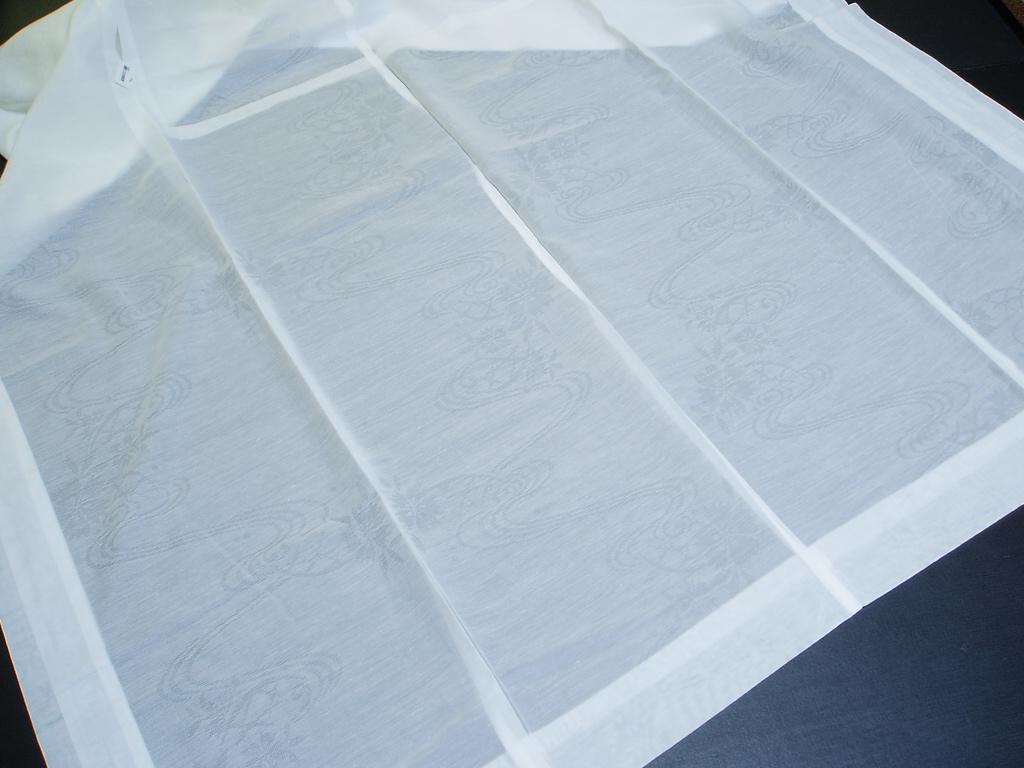 amber【hirotan 238】長襦袢夏物絽紗着用可能美品22点◇