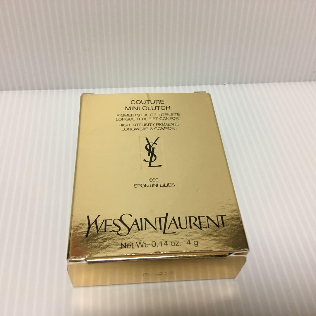 【新品】YSL ミニ　クラッチ　アイシャドウパレット　600スポンティーニリリー