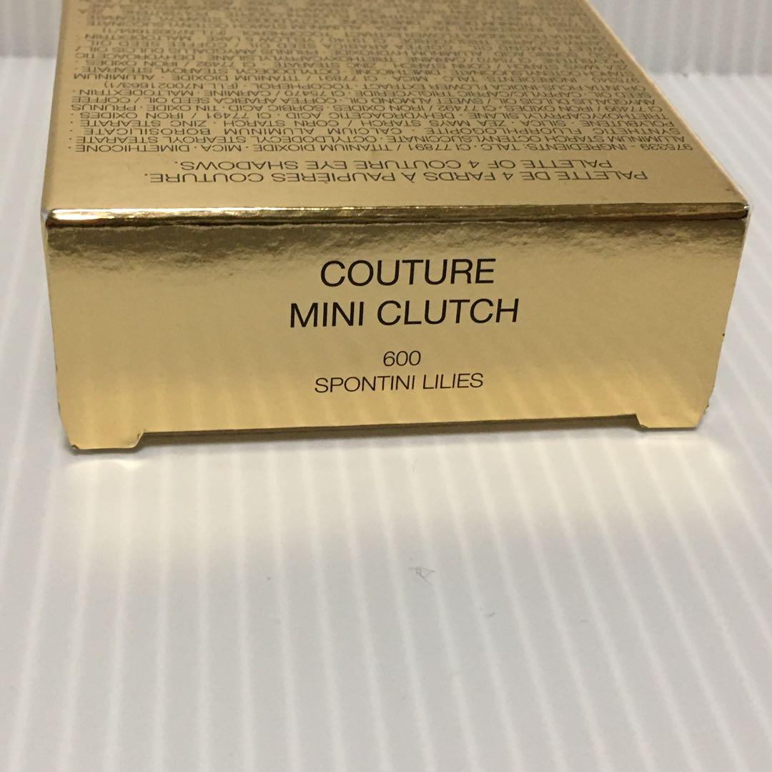 【新品】YSL ミニ　クラッチ　アイシャドウパレット　600スポンティーニリリー