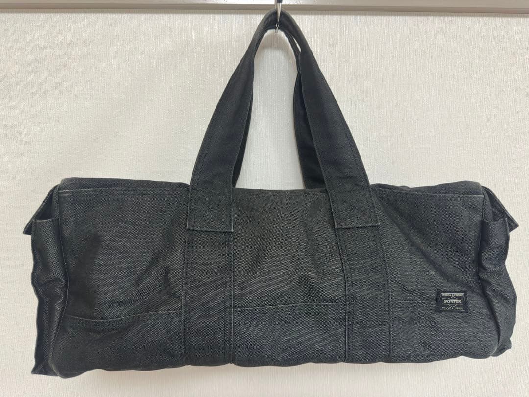 PORTER ブラック ボストンバッグ