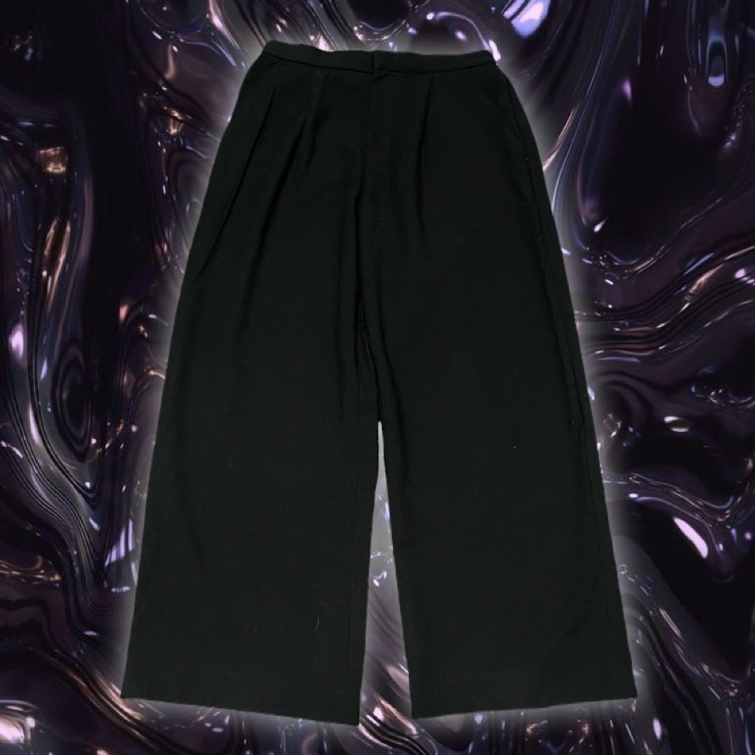 unknown wide slacks black mode 00s buggy - メルカリ