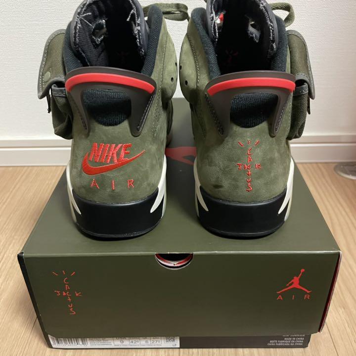 靴 NIKE AIR JORDAN 6 RETRO SP TRAVIS SCOTT