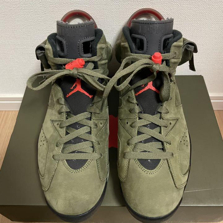 靴 NIKE AIR JORDAN 6 RETRO SP TRAVIS SCOTT