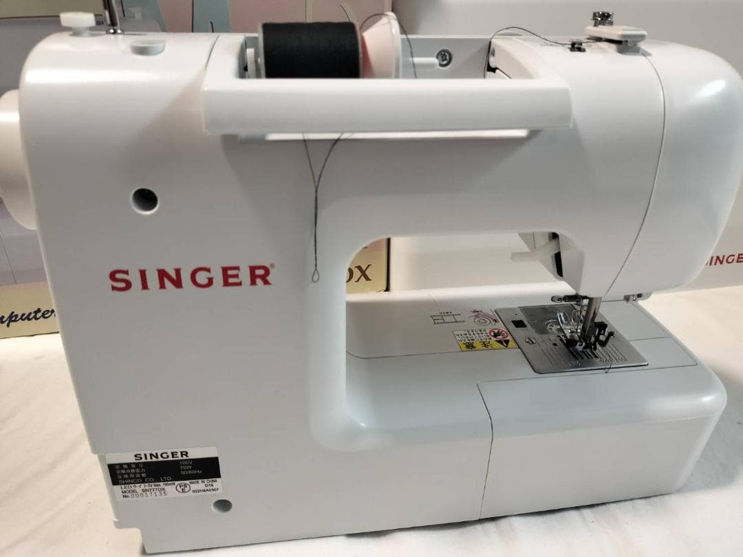 ☆中古 SINGER SN777DX コンピュータミシン 文字縫い シンガー ☆中古 SINGER SN777DX コンピュータミシン 文字縫い シンガー