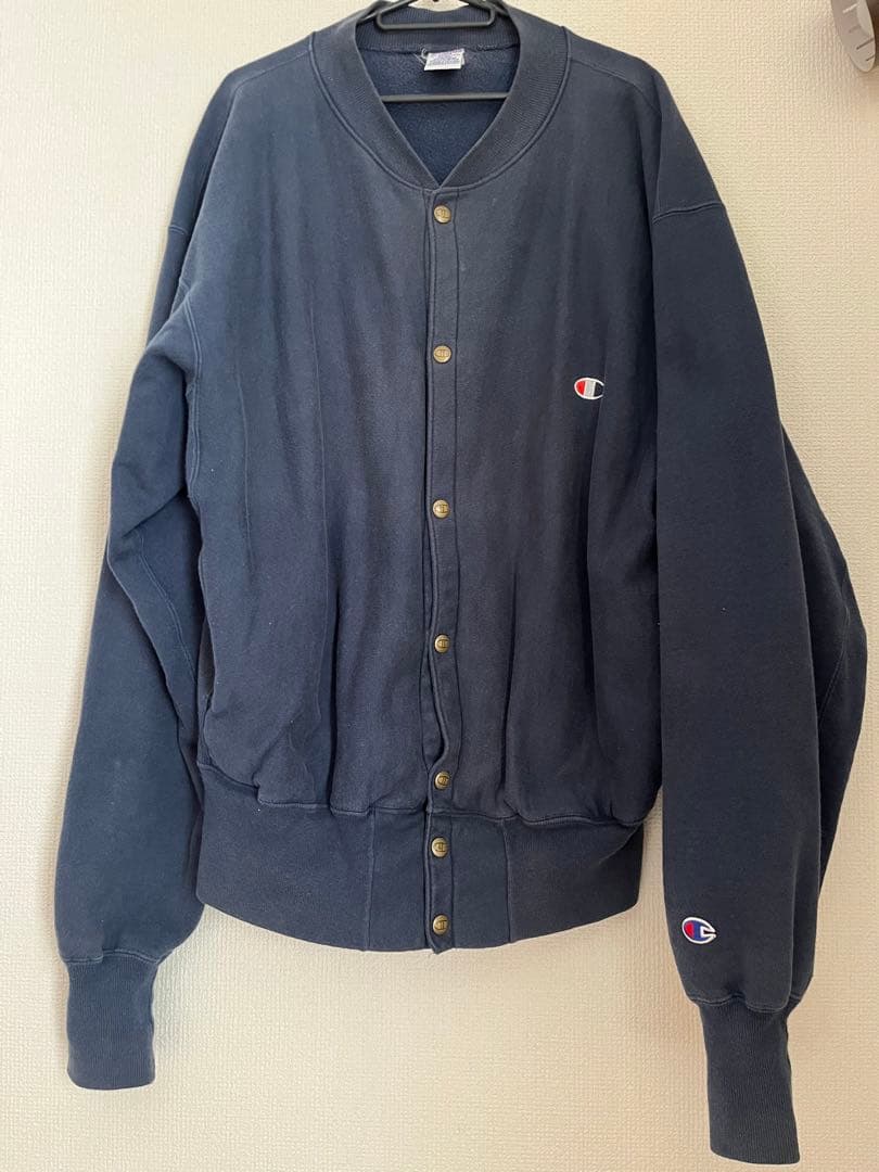 90s チャンピオン リバースウィーブ フルスナップ スウェット メキシコ