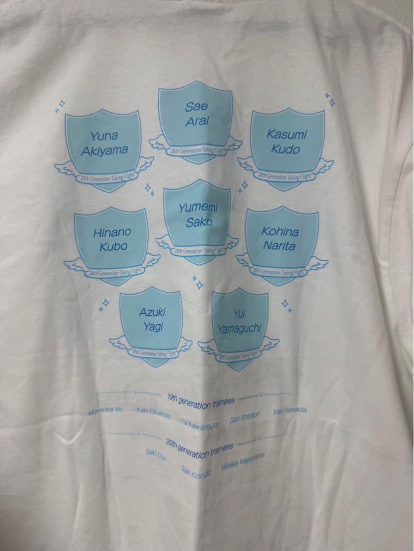 直筆サイン】AKB48 18期昇格コンサート サイン入りTシャツ