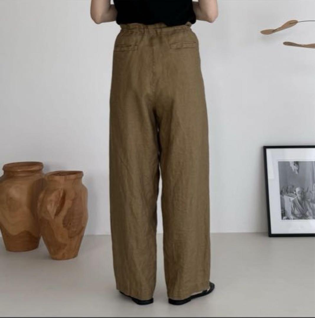 argue ／リネンパンツ LINEN MELLOW PANTS