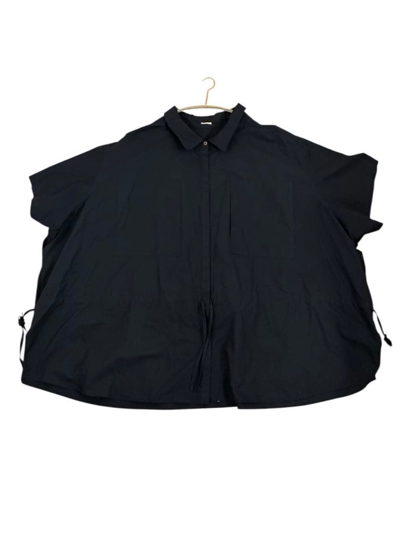 Rito オーバーサイズシャツワンピース ネイビーM RITO