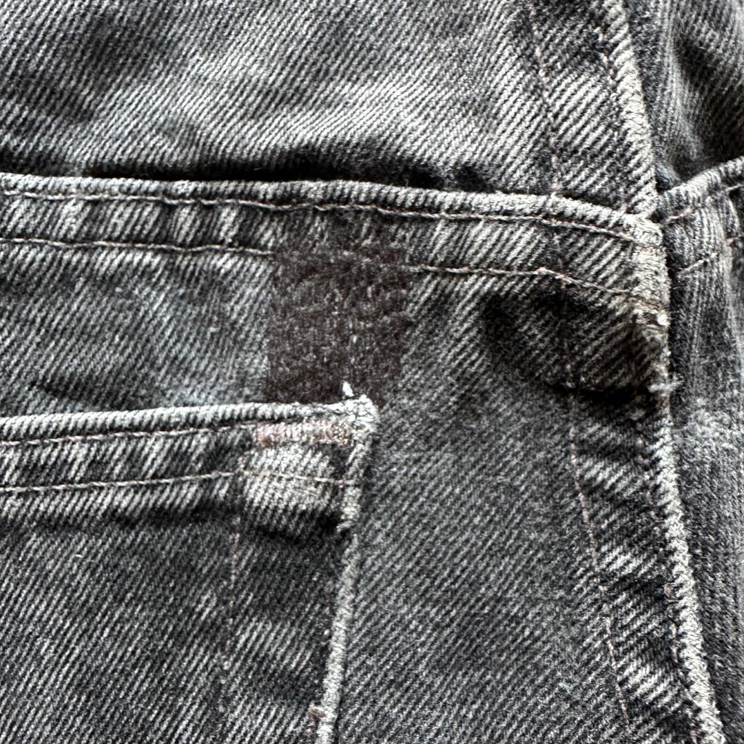 【W38 L32】90s USA製 levi's black リーバイス 550