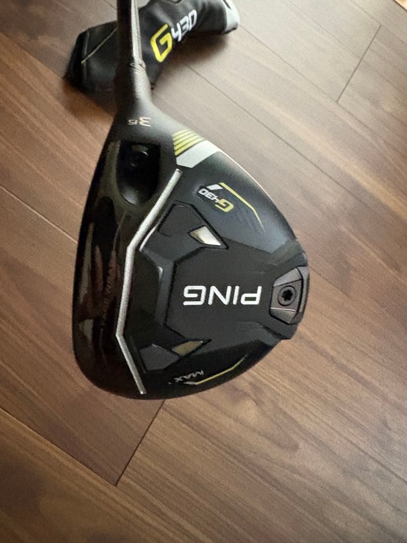 PING G430 3U15°ヘッドカバー付き